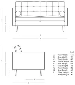 Swoon Porto Velvet 2 Seater Sofa - Taupe -Trend Furniture 2012096 R E001