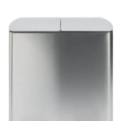 Habitat 40 Litre Twin Compartment Pedal Bin - Silver -Trend Furniture 2014410 R Z004A