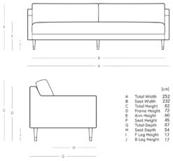 Swoon Rieti Velvet 4 Seater Sofa - Fern Green -Trend Furniture 2016494 R E001