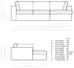 Swoon Seattle Velvet Right Hand Corner Sofa - Biscuit 12 Swoon Seattle Velvet Right Hand Corner Sofa - Biscuit -Trend Furniture 2017606 R E001
