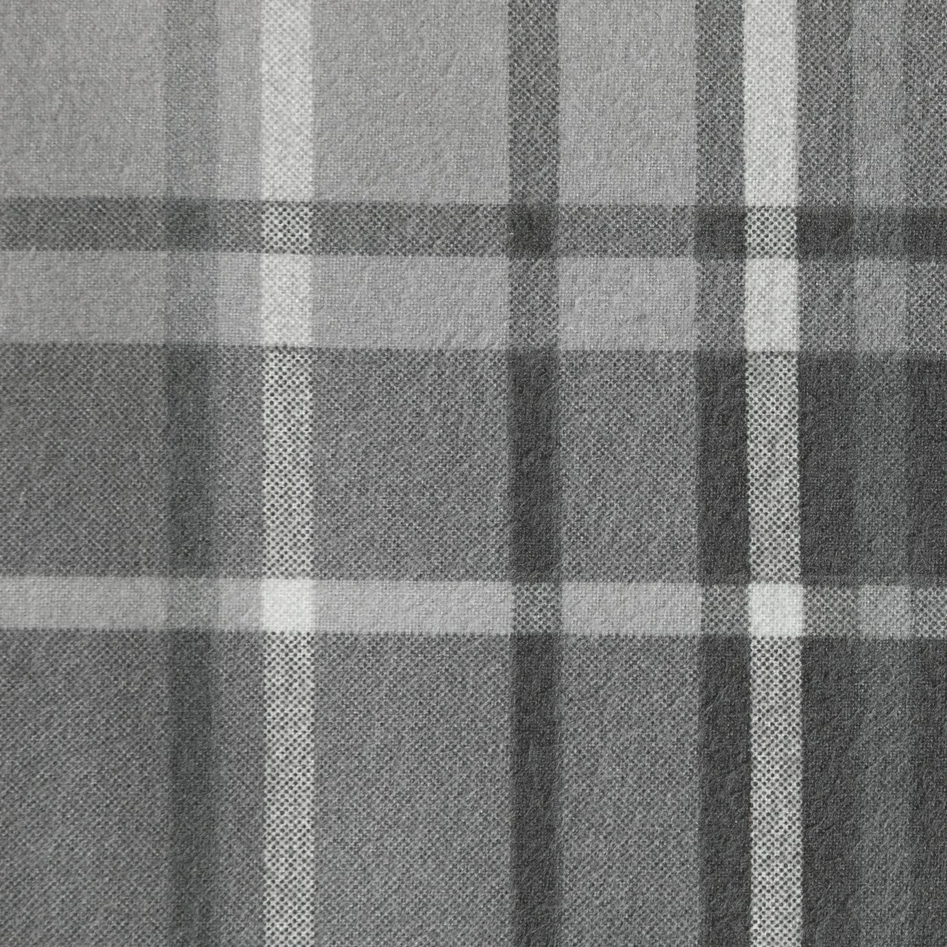 Habitat Grey Brushed Check Bedding Set - Single 4 Habitat Grey Brushed Check Bedding Set - Single - Image 2