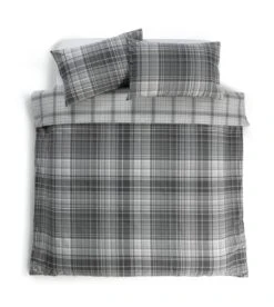 Habitat Grey Brushed Check Bedding Set - Single 11 Habitat Grey Brushed Check Bedding Set - Single -Trend Furniture 2019350 R Z002A