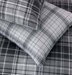 Habitat Grey Brushed Check Bedding Set - Single 12 Habitat Grey Brushed Check Bedding Set - Single -Trend Furniture 2019350 R Z002C
