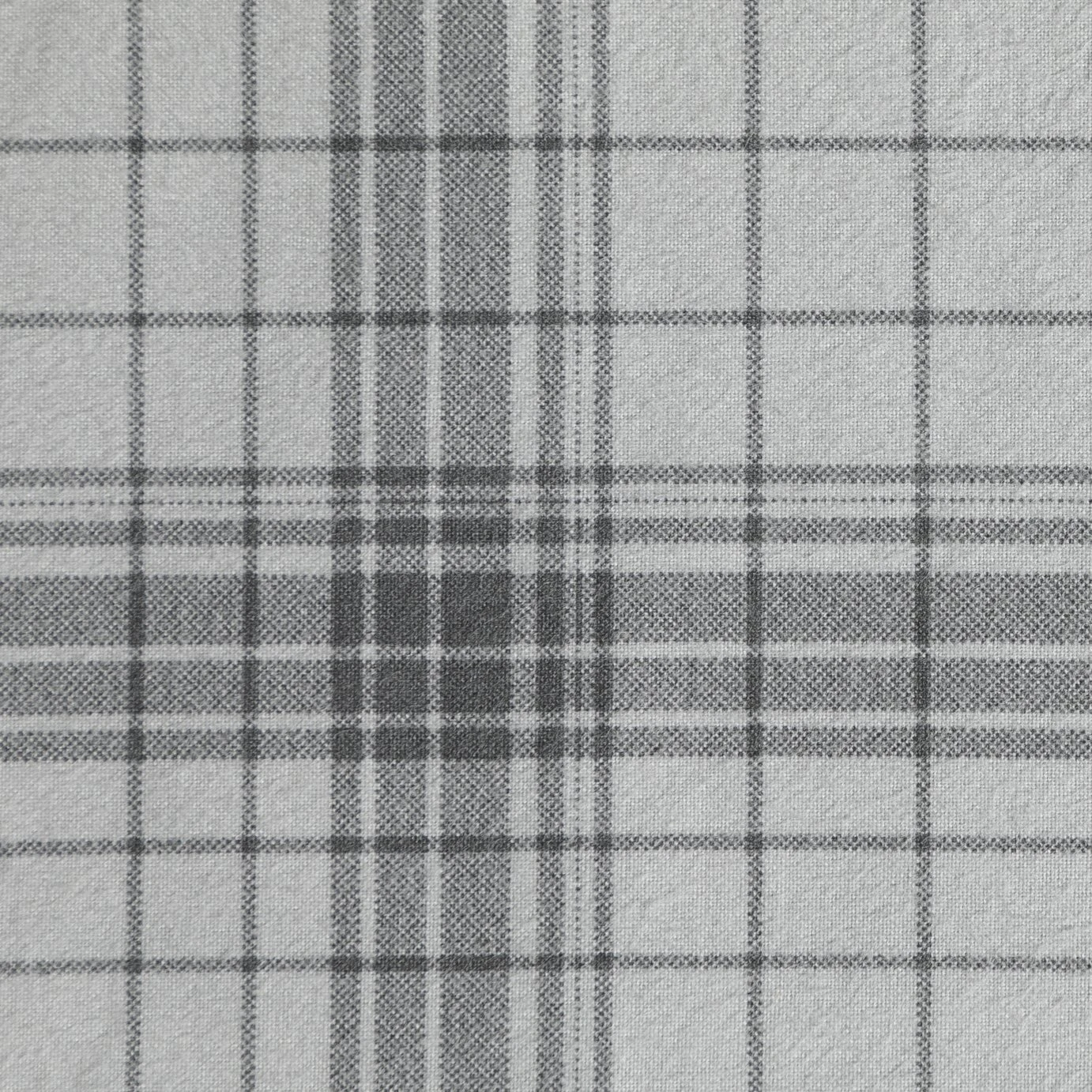 Habitat Grey Brushed Check Bedding Set - Single 9 Habitat Grey Brushed Check Bedding Set - Single - Image 7