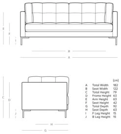 Swoon Landau Velvet 2 Seater Sofa - Fern Green 12 Swoon Landau Velvet 2 Seater Sofa - Fern Green -Trend Furniture 2022732 R E001