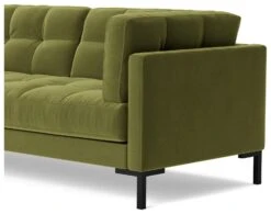 Swoon Landau Velvet 2 Seater Sofa - Fern Green 14 Swoon Landau Velvet 2 Seater Sofa - Fern Green -Trend Furniture 2022732 R Z004A