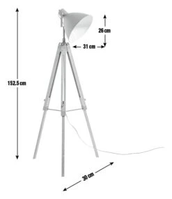 Habitat Industrial Tripod Floor Lamp 14 Habitat Industrial Tripod Floor Lamp -Trend Furniture 2023683 R E001