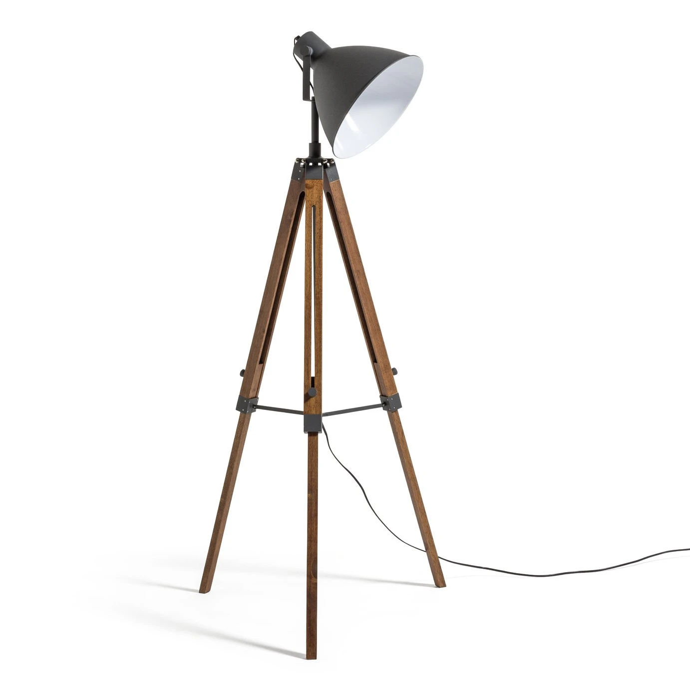 Habitat Industrial Tripod Floor Lamp 6 Habitat Industrial Tripod Floor Lamp - Image 4