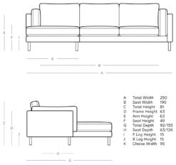Swoon Munich Velvet Left Hand Corner Sofa - Silver Grey -Trend Furniture 2025746 R E001