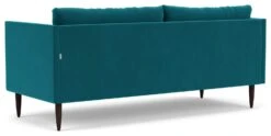 Swoon Luna Velvet 3 Seater Sofa- Kingfisher Blue -Trend Furniture 2029728 R Z005A