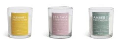 Habitat Scented Boxed Candle Set - Amber, Jasmine & Sea Salt -Trend Furniture 2070959 R Z002A