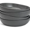 Habitat 4 Piece Stoneware Pasta Bowls - Grey -Trend Furniture 2157827 R Z001A