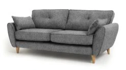 Habitat Isla 3 Seater Fabric Sofa - Grey -Trend Furniture 2207375 R Z002A