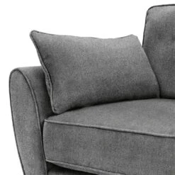 Habitat Isla 3 Seater Fabric Sofa - Grey -Trend Furniture 2207375 R Z008A