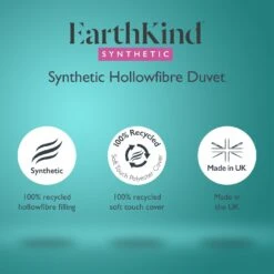 EarthKind Luxury 10.5 Tog Duvet - Single -Trend Furniture 2253886 R Z012A