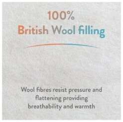 Slumberdown Wonderful Wool Medium Weight Duvet - Single -Trend Furniture 2255097 R Z008A