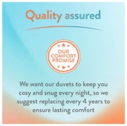 Slumberdown Wonderful Wool Medium Weight Duvet - Single -Trend Furniture 2255097 R Z011A