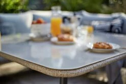 Habitat Malta 6 Seater Rattan Effect Garden Corner Sofa Set -Trend Furniture 2258032 R Z003C