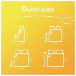 Slumberdown Summer Non Allergic 4.5 Tog Duvet - Single -Trend Furniture 2842905 R Z009A