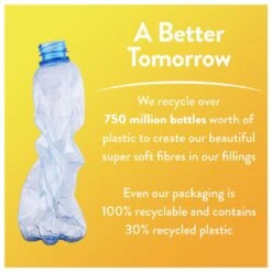 Slumberdown Summer Non Allergic 4.5 Tog Duvet - Single -Trend Furniture 2842905 R Z012A