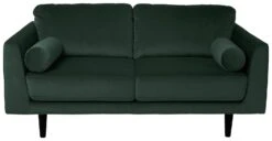 Habitat Jacob Fabric 2 Seater Sofa - Emerald Green