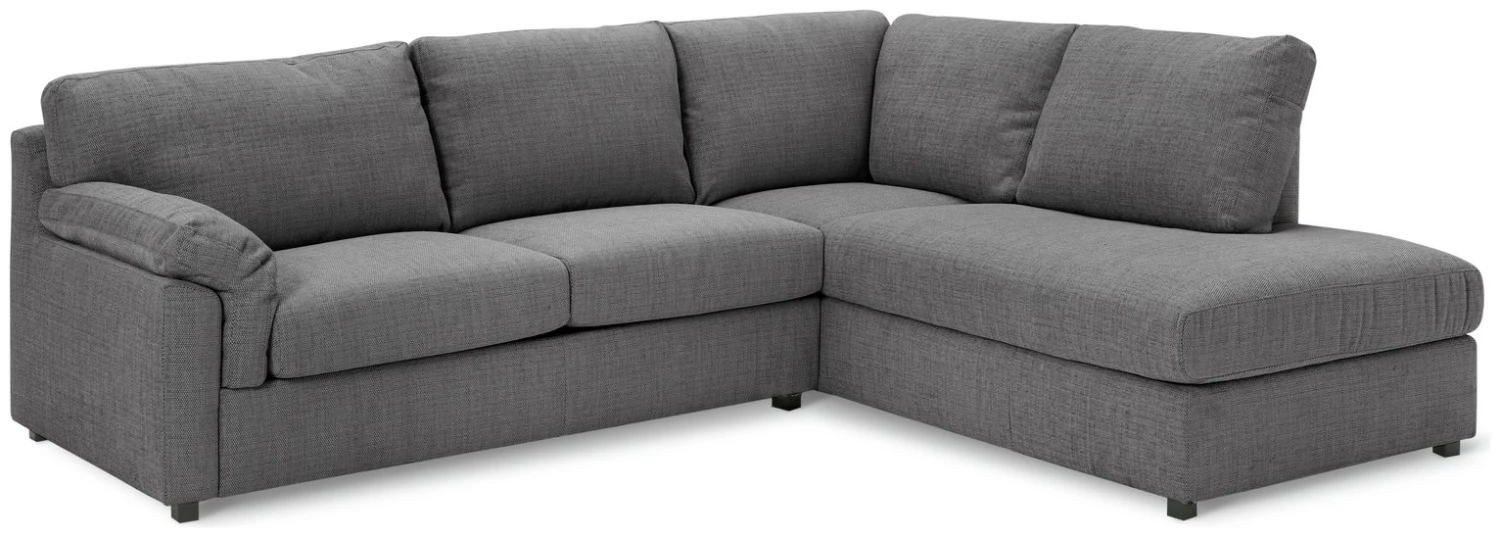 Habitat Florence Fabric Right Hand Corner Chaise Sofa - Grey 3 Habitat Florence Fabric Right Hand Corner Chaise Sofa - Grey
