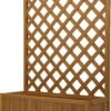 Lattice Wooden Garden Planter - Large -Trend Furniture 2967017 R Z001A UC17570516