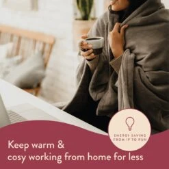 Dreamland Snuggle Up Heated Grey Throw - Large 13 Dreamland Snuggle Up Heated Grey Throw - Large -Trend Furniture 2990606 R Z010A