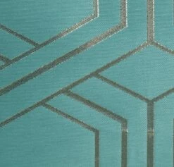 Habitat Geo Jacquard Teal Bedding Set - Double -Trend Furniture 3036734 R B001