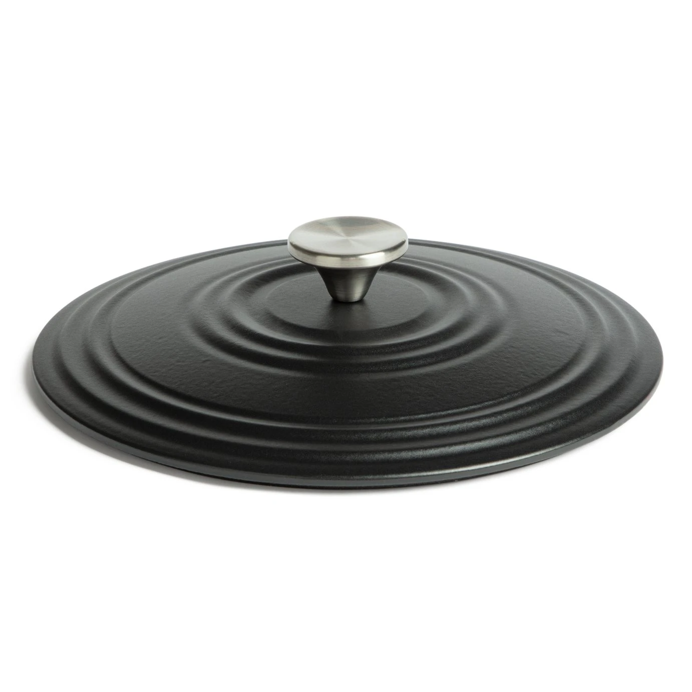 Habitat 5.3 Litre Cast Iron Casserole Dish - Black 6 Habitat 5.3 Litre Cast Iron Casserole Dish - Black - Image 4