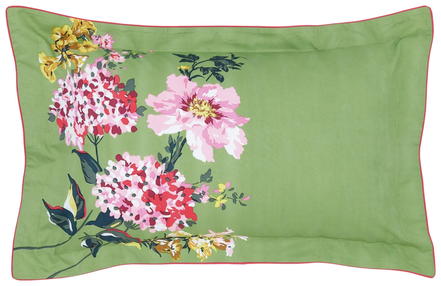Joules Cotton Pheasant Floral Green Bedding Set - Single 5 Joules Cotton Pheasant Floral Green Bedding Set - Single - Image 3
