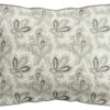 V&A Cotton 200 TC Aarya Indian Paisley Pillowcase - White