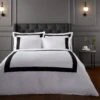 Bianca Cotton 180 TC Tailored Black Bedding Set - Double 1 Bianca Cotton 180 TC Tailored Black Bedding Set - Double -Trend Furniture 3080292 R Z001A