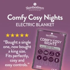 Slumberdown Comfy Cosy Nights Electric Blanket-King 24 Slumberdown Comfy Cosy Nights Electric Blanket-King -Trend Furniture 3082070 R Z002A 1