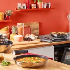 Tefal Ingenio Emotion 10 Piece Stainless Steel Pan Set -Trend Furniture 3083213 R Z006A