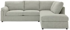 Habitat Florence Fabric Right Hand Corner Chaise Sofa- Cream -Trend Furniture 3087477 R Z003A