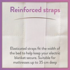 Slumberdown Warm Hugs Electric Blanket - Small Single -Trend Furniture 3133259 R Z007A