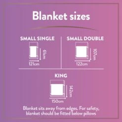 Slumberdown Warm Hugs Electric Blanket - Small Single -Trend Furniture 3133259 R Z008A