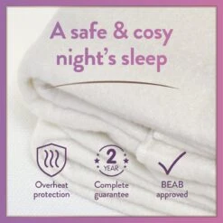 Slumberdown Warm Hugs Electric Blanket - Small Single -Trend Furniture 3133259 R Z010A