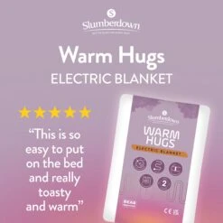 Slumberdown Warm Hugs Electric Blanket - Small Double -Trend Furniture 3150658 R Z002A