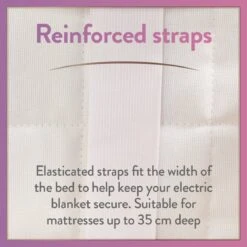 Slumberdown Warm Hugs Electric Blanket - Small Double -Trend Furniture 3150658 R Z007A