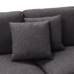 Habitat Lisbon Fabric Right Hand Corner Chaise Sofa-Charcoal -Trend Furniture 3154173 R Z009A