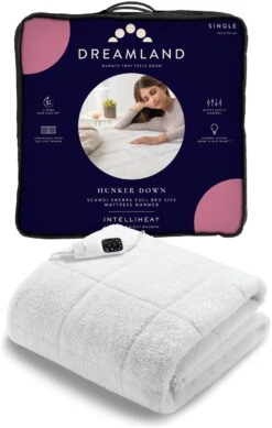 Dreamland Scandi Sherpa Underblanket-Single -Trend Furniture 3187607 R Z002A