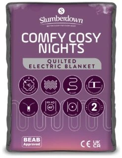 Slumberdown Comfy Cosy Nights Electric Blanket - Single