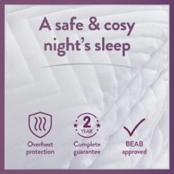 Slumberdown Comfy Cosy Nights Electric Blanket - Single -Trend Furniture 3205345 R Z010A