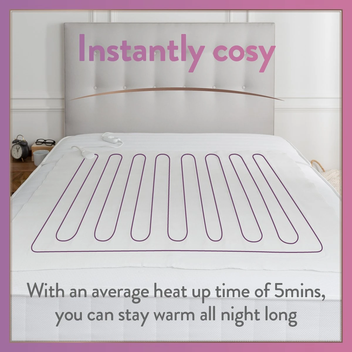 Slumberdown Warm Hugs Electric Blanket-King 8 Slumberdown Warm Hugs Electric Blanket-King - Image 6