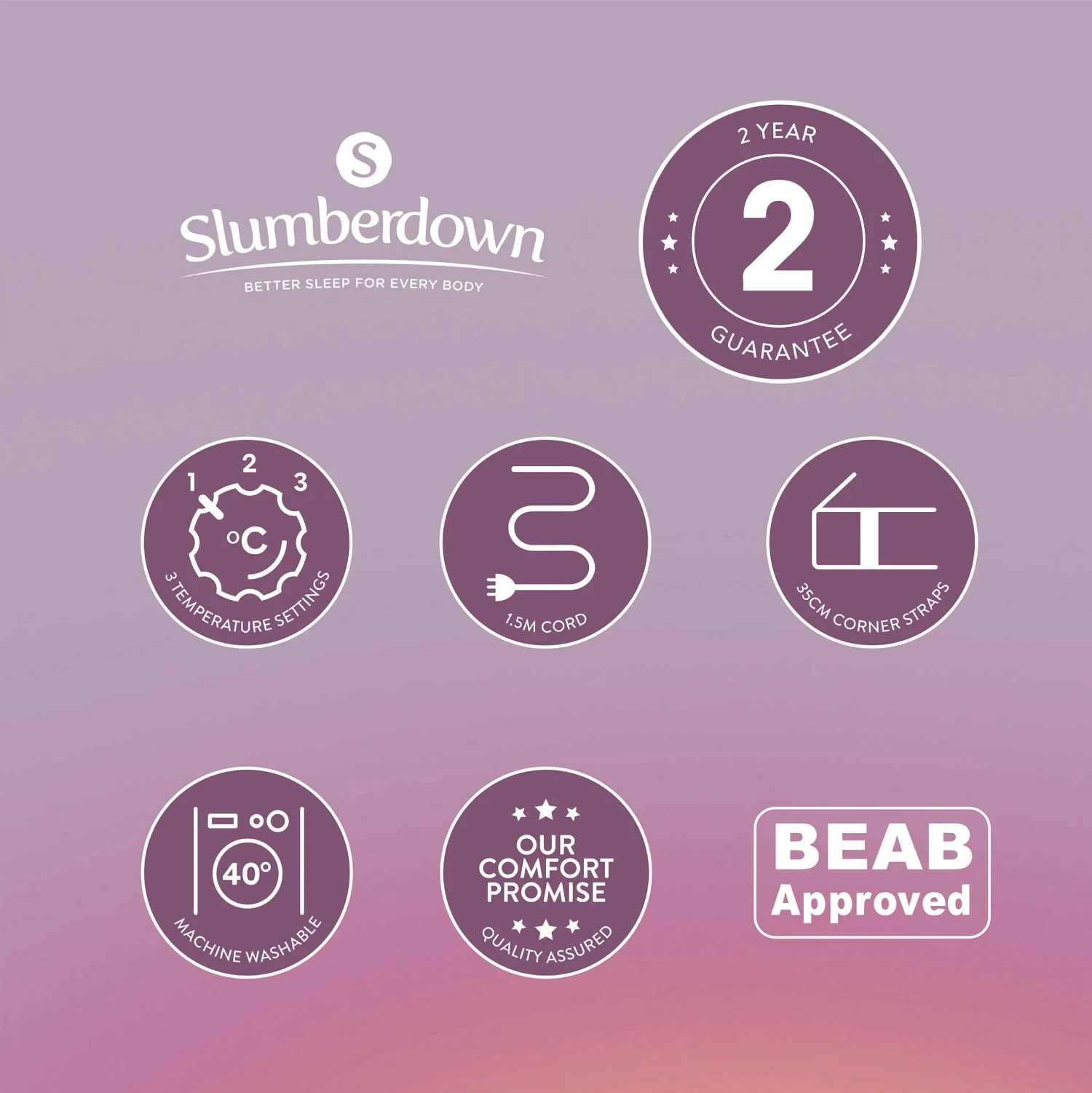 Slumberdown Warm Hugs Electric Blanket-King 13 Slumberdown Warm Hugs Electric Blanket-King - Image 11