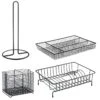 Habitat Nevin Metal Kitchen Equipment - Set Of 4 -Trend Furniture 3299643 R Z001A