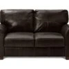 Habitat Salisbury Leather 2 Seater Sofa - Chocolate -Trend Furniture 3336348 R Z001A