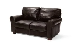 Habitat Salisbury Leather 2 Seater Sofa - Chocolate -Trend Furniture 3336348 R Z002A